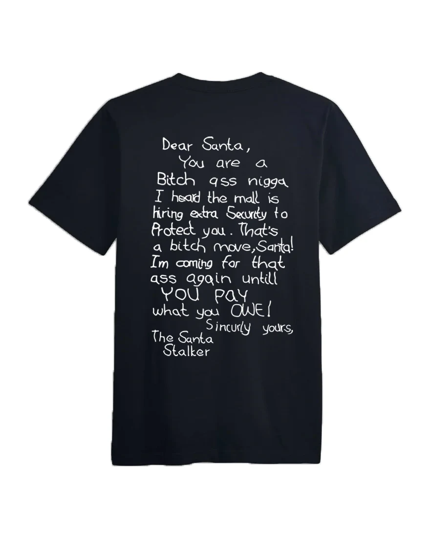 Santa Stalker Tee — back